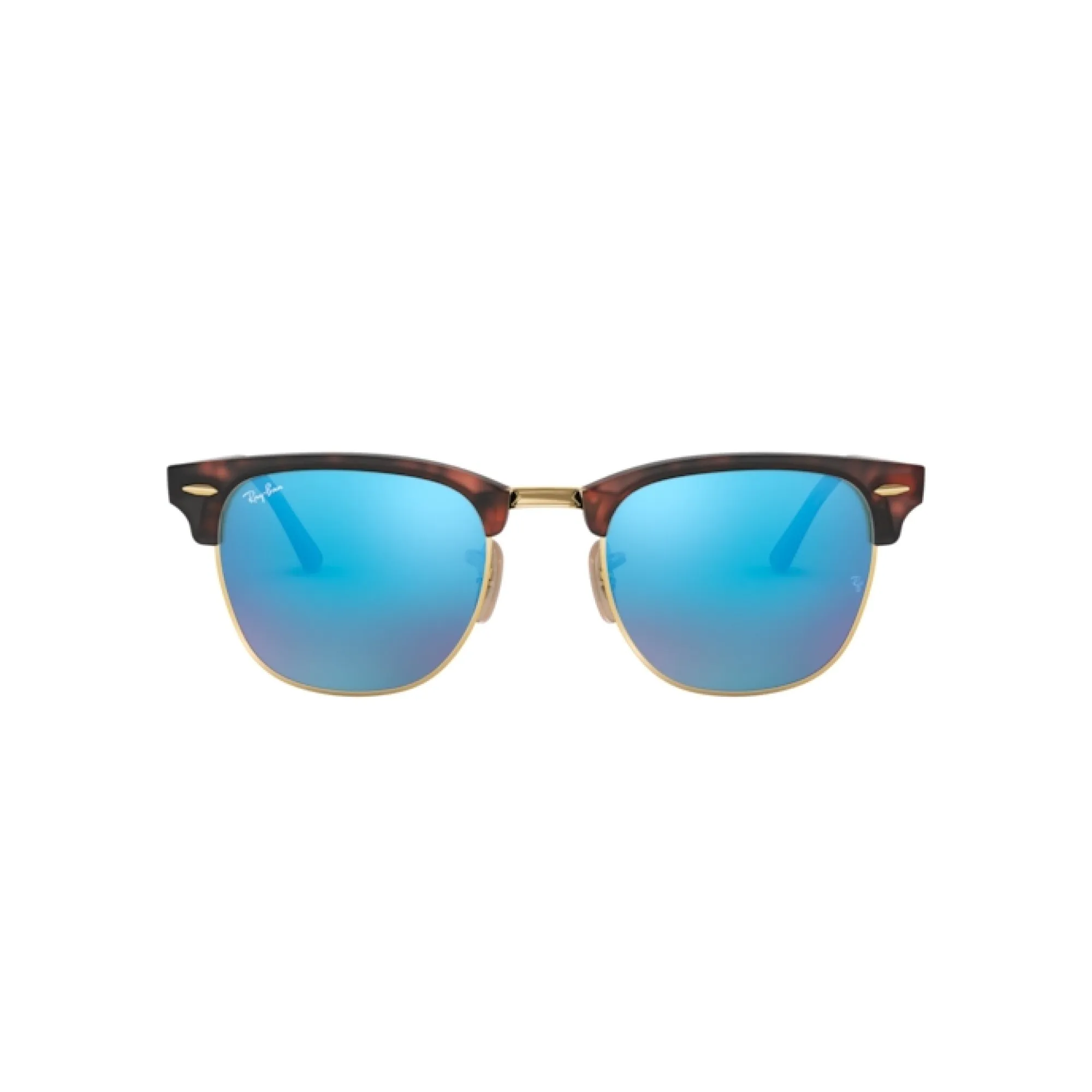   Ray-Ban RB 3016 Clubmaster 114517 Sabbia Havana / Oro | Occhiale Da Sole Uomo 