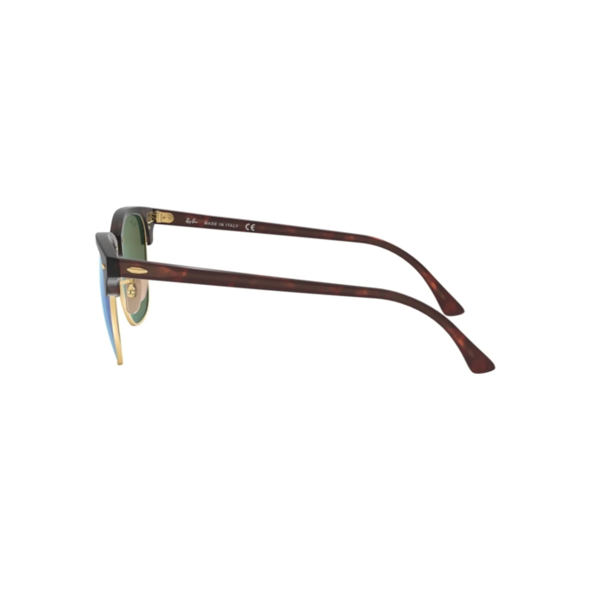   Ray-Ban RB 3016 Clubmaster 114517 Sabbia Havana / Oro | Occhiale Da Sole Uomo 