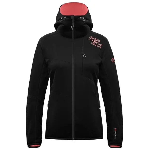 REDELK WIERER Black/Fresch Salmon giacca sci donna