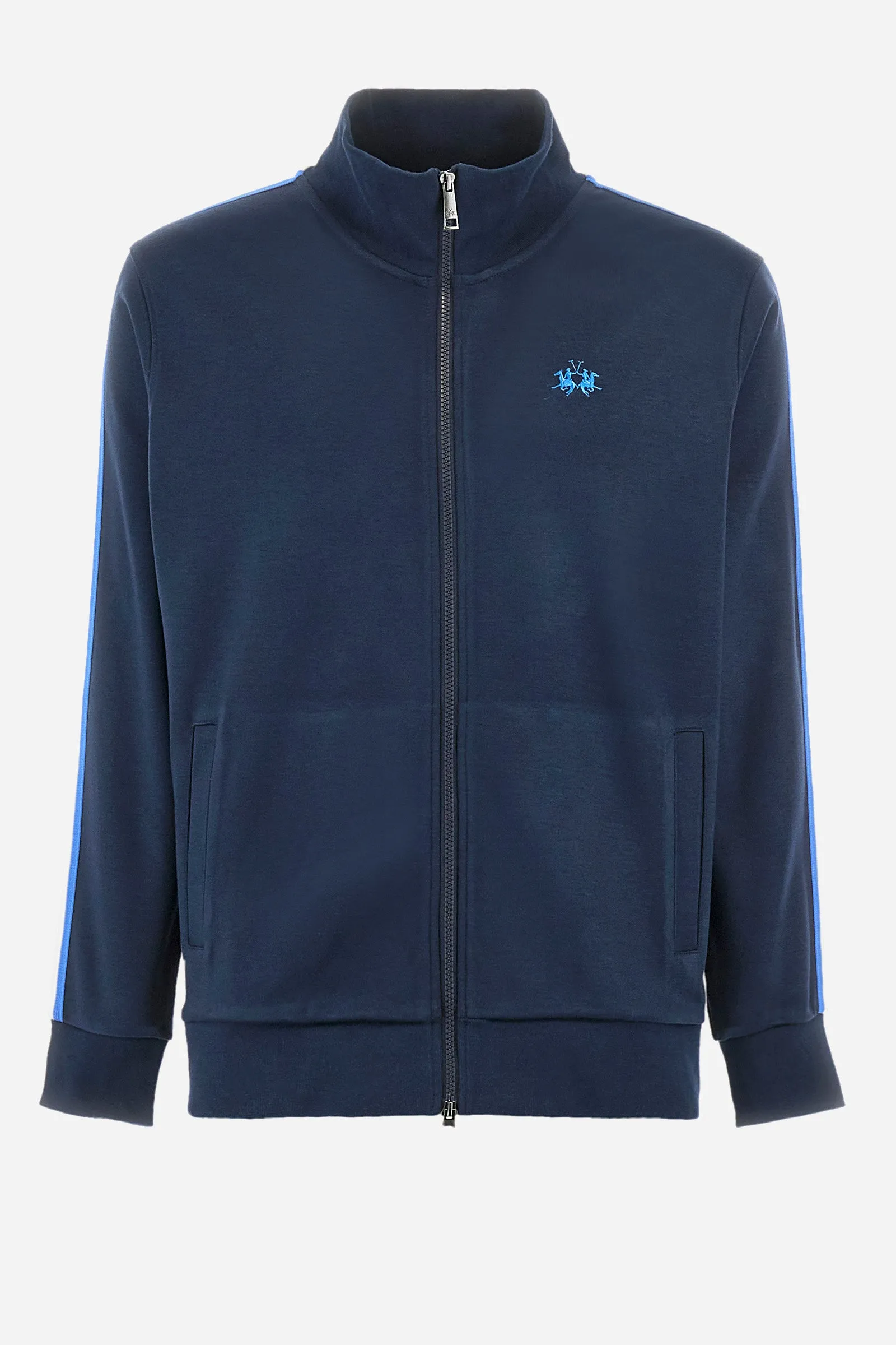 Regular-fit sweatshirt in synthetic fabric - Yuan