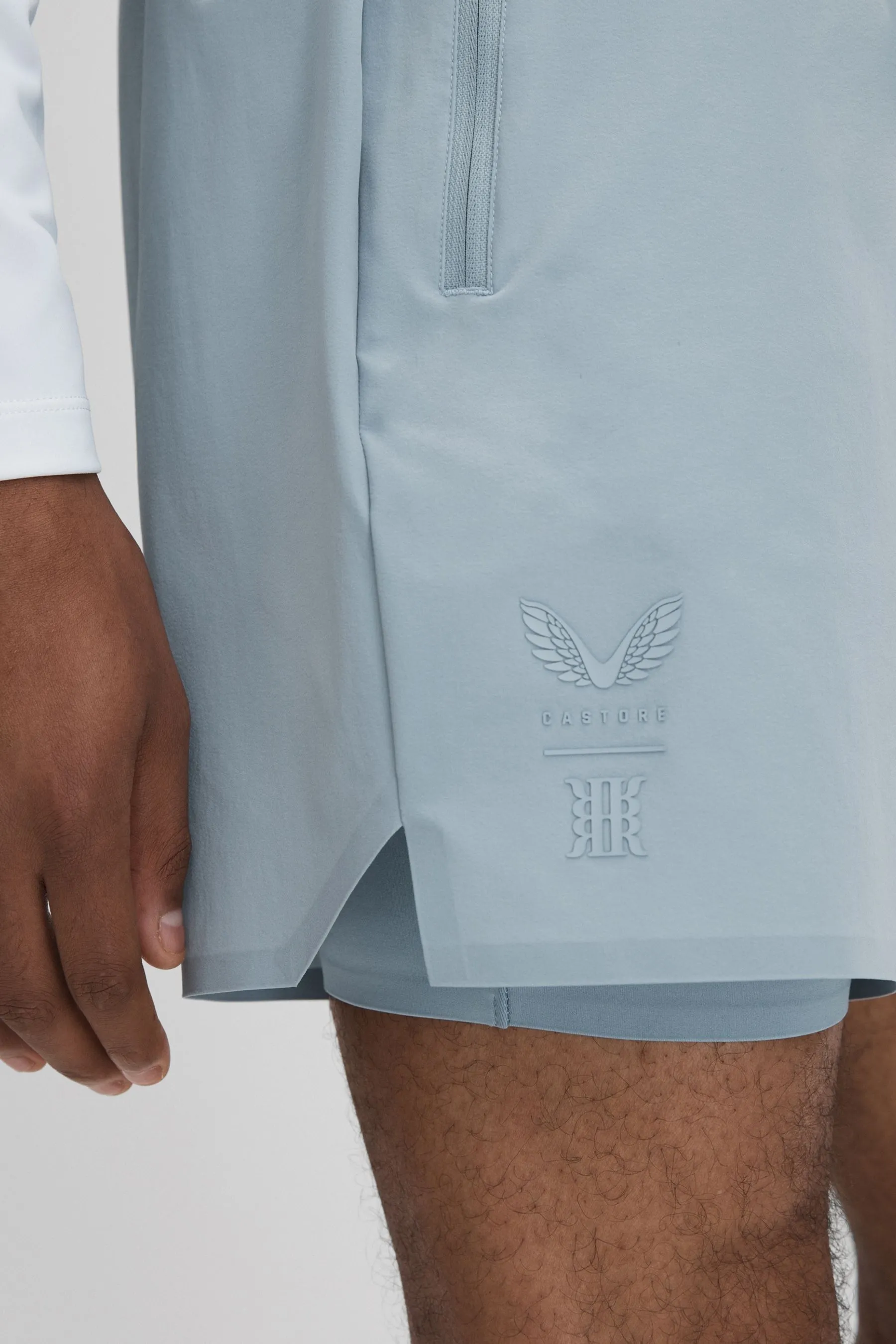 Reiss Robert Castore Water Repellent 2-in-1 Shorts    
