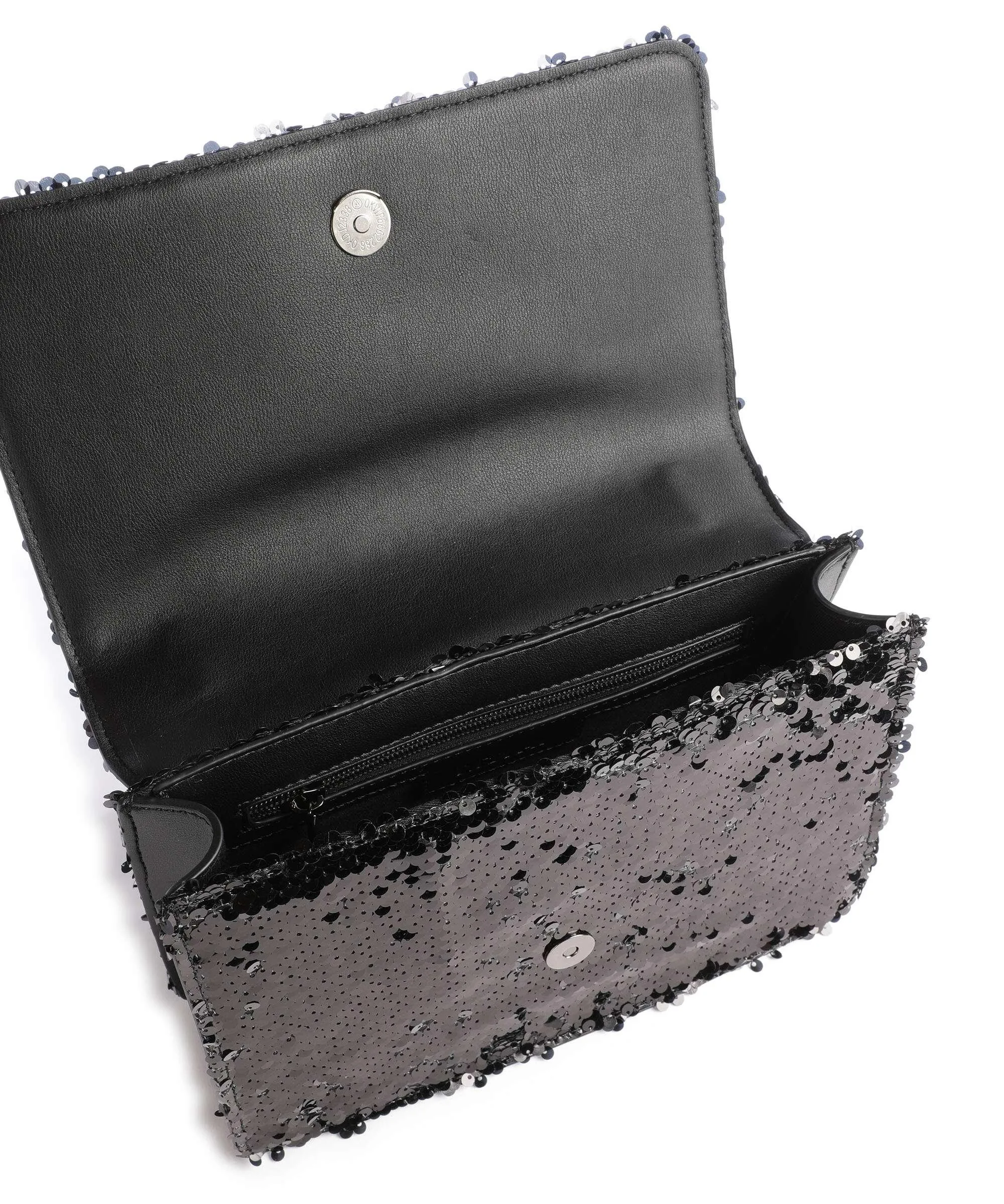  Replay Borsa a spalla pelle sintetica nero  