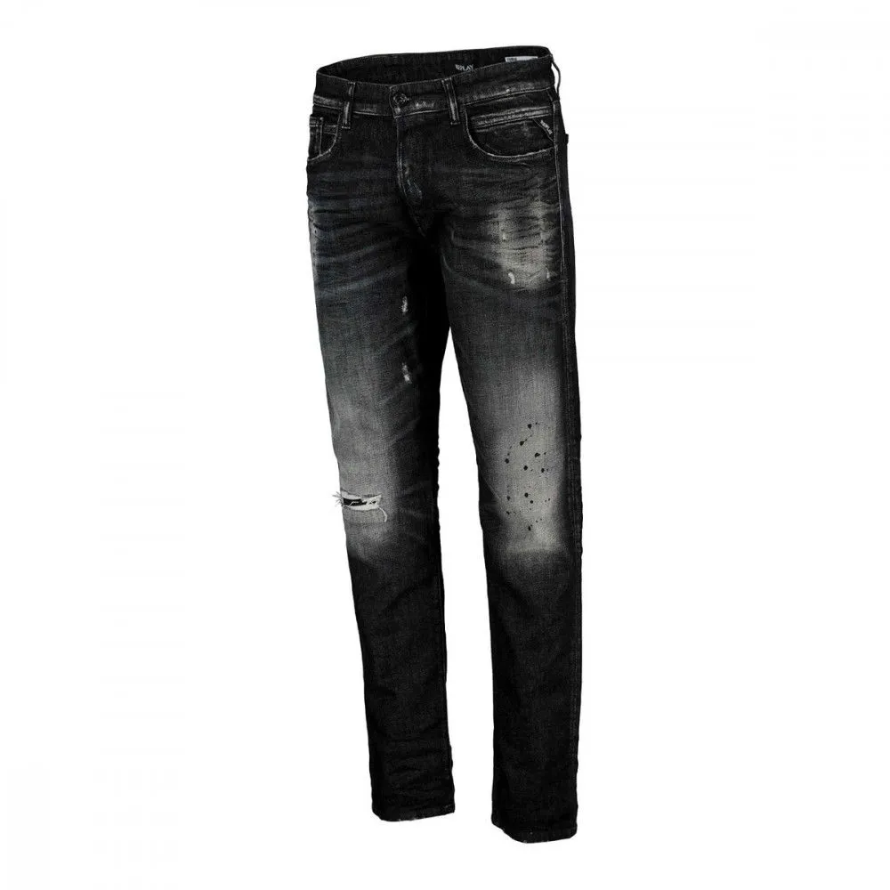 REPLAY JEANS STRAUGHT  TAPARED TINMAR LUN G32