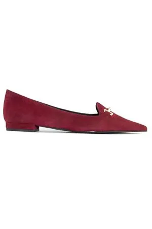 ROBERTO FESTA Calzature,Mocassini Mocassino Argia in camoscio bordeaux 
