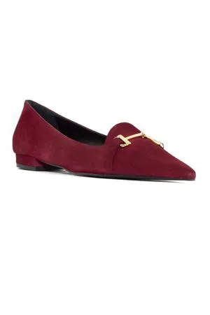ROBERTO FESTA Calzature,Mocassini Mocassino Argia in camoscio bordeaux 