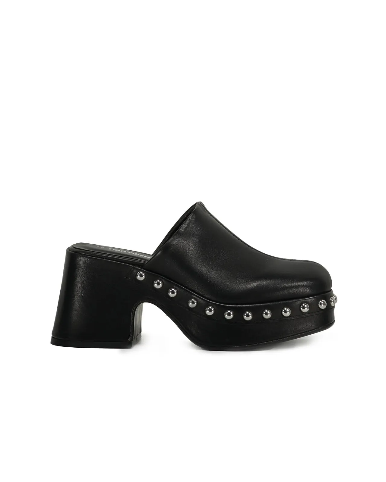 Sabot Hilton pelle nera