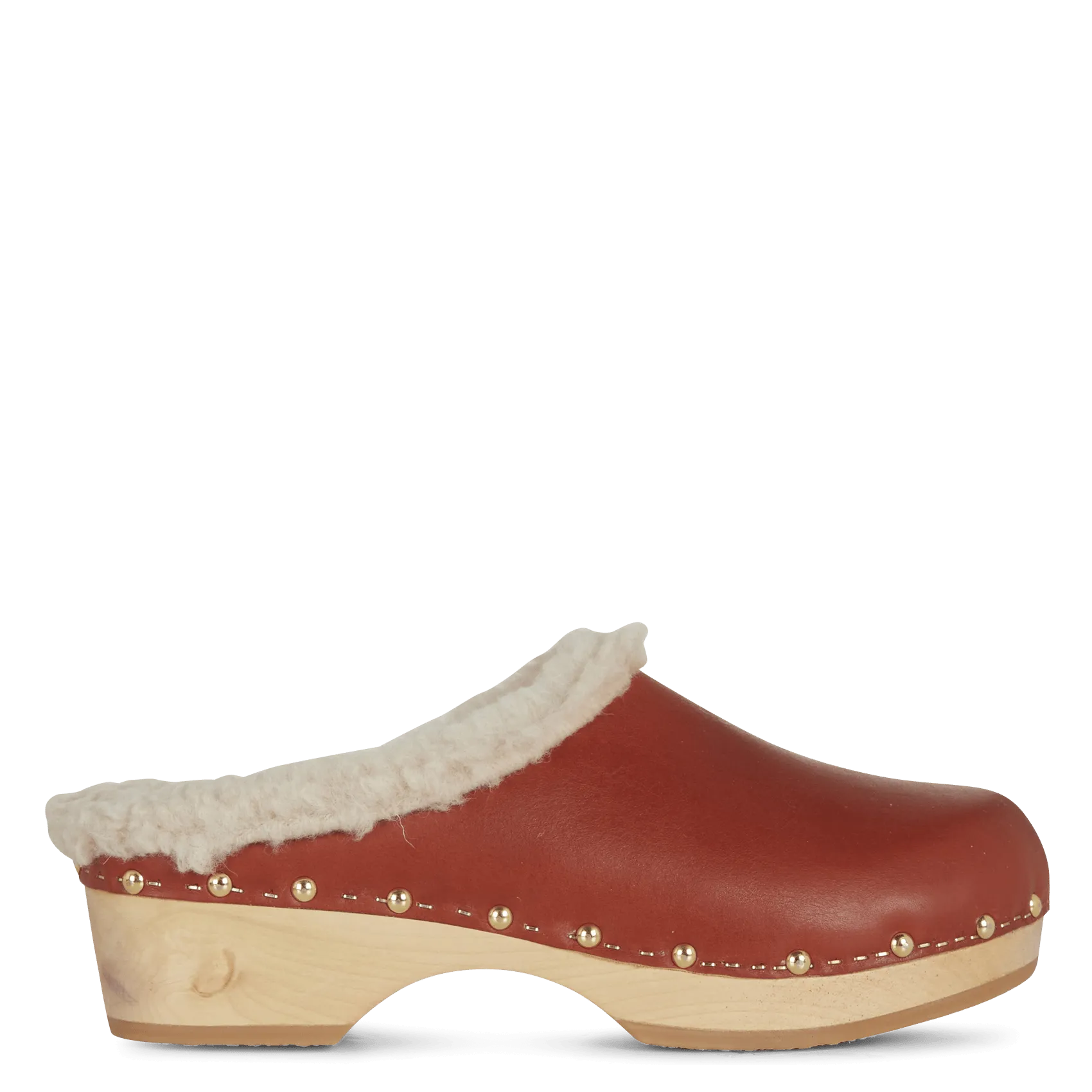  SABOTS YOUYOU   YCE - Sabot in pelle foderata | Rosso