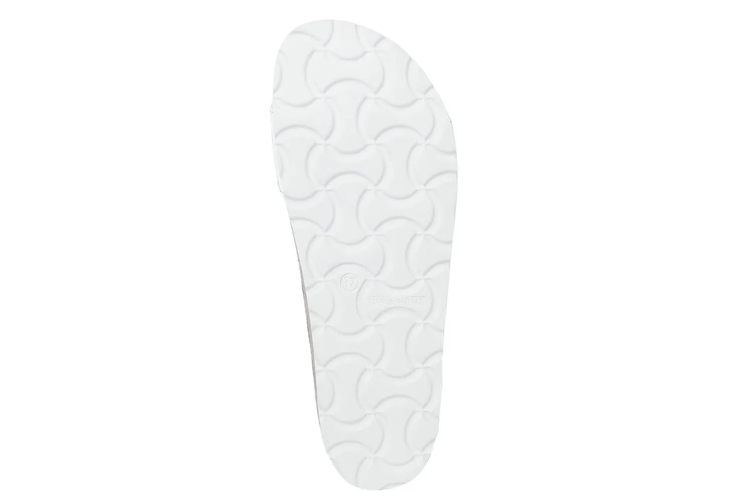 Sandali flat Donna in Sintetico Bianco