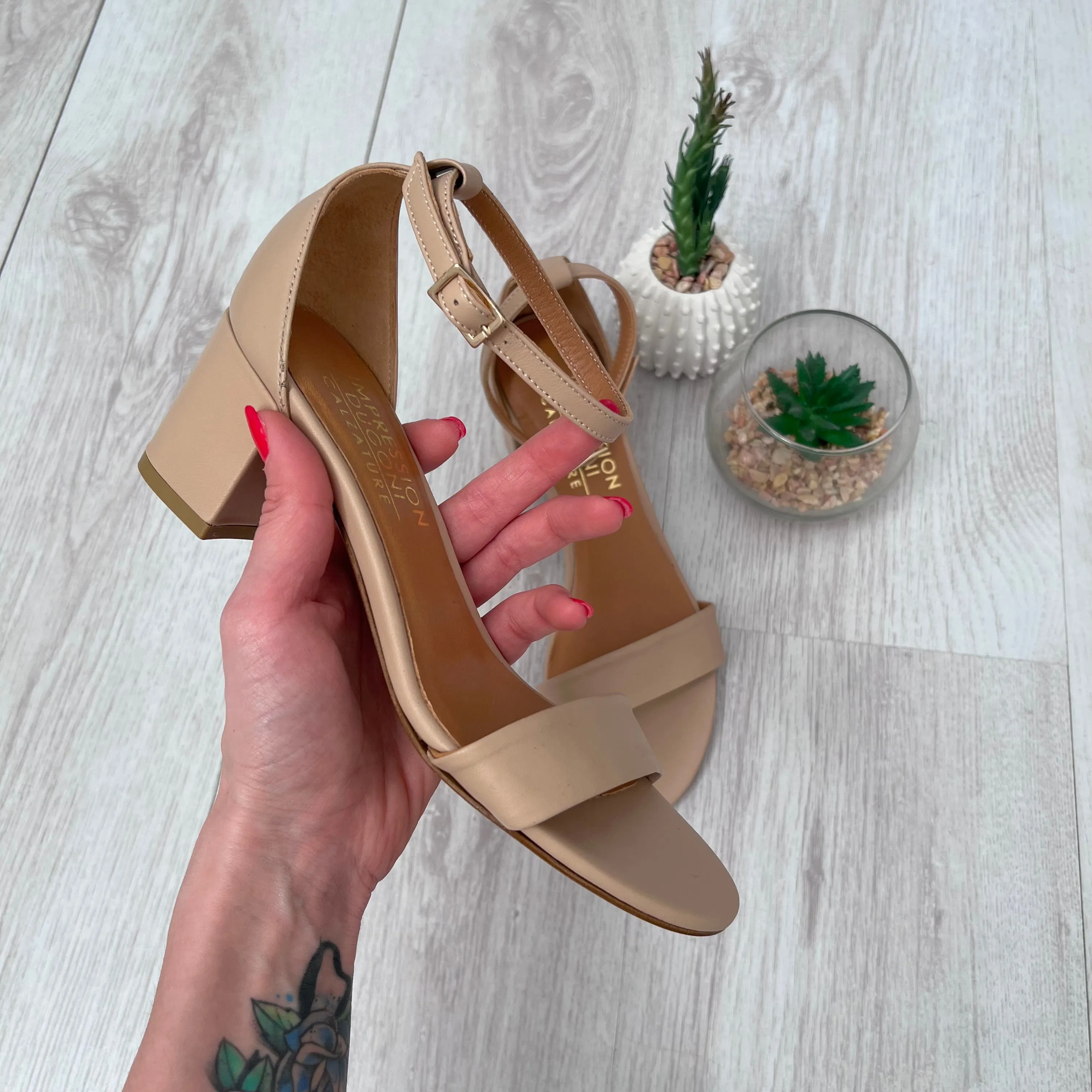 Sandali - IMPRESSION DUGONI 1008.50 NAPPA