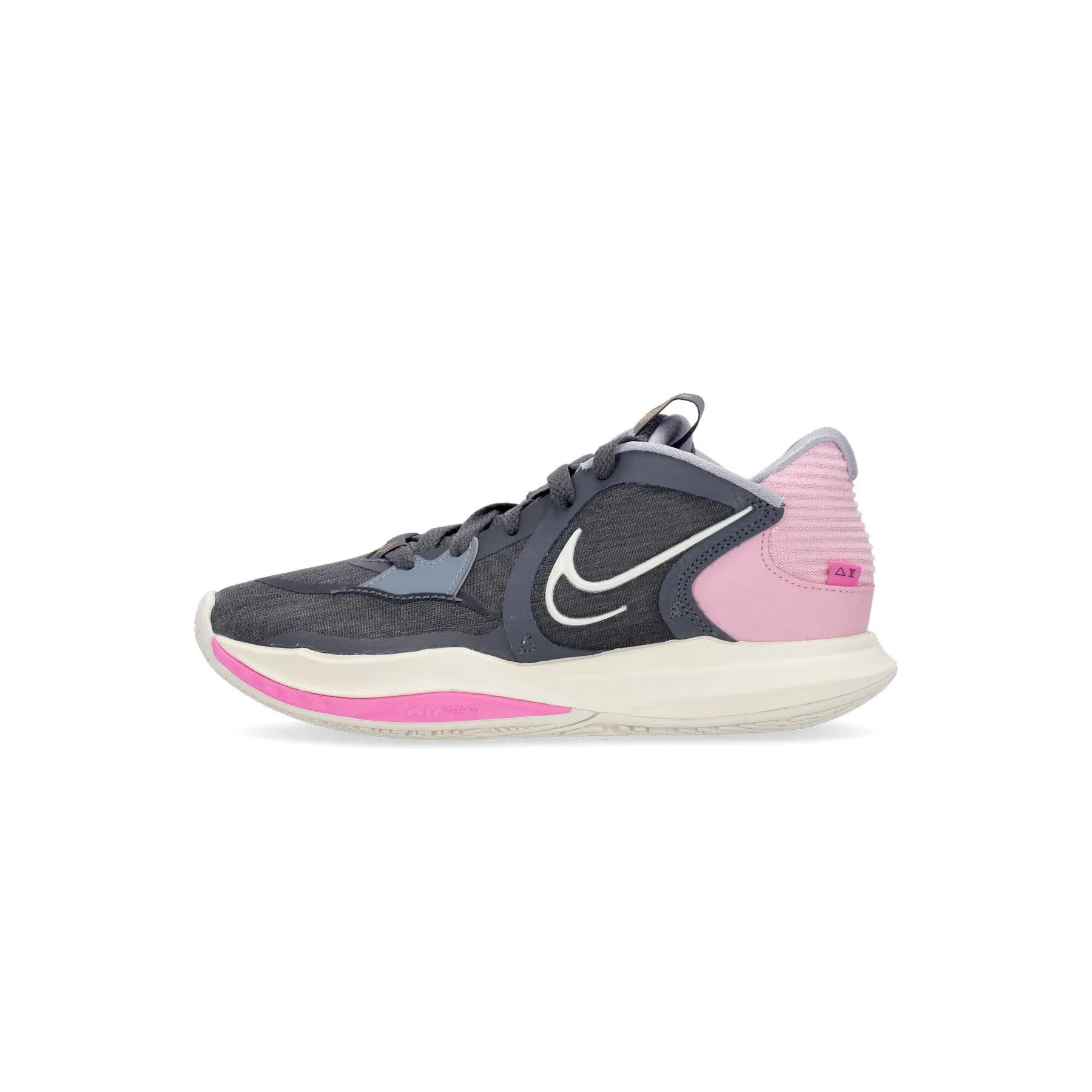 Scarpa Basket Uomo Kyrie Low 5 Iron Grey/coconut Milk/wolf Grey