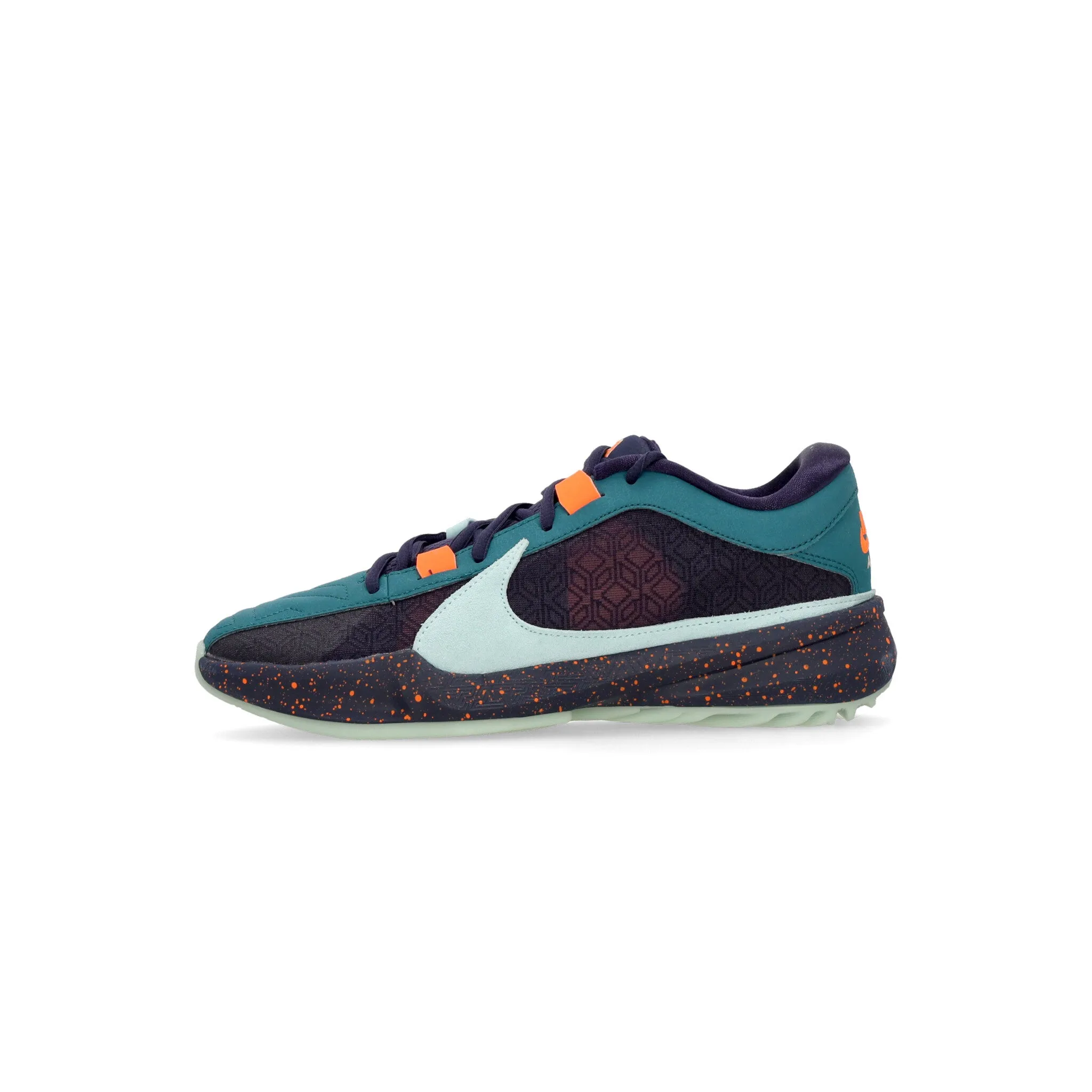 Scarpa Basket Uomo Zoom Freak 5 Geode Teal/purple Ink/total Orange/jade Ice