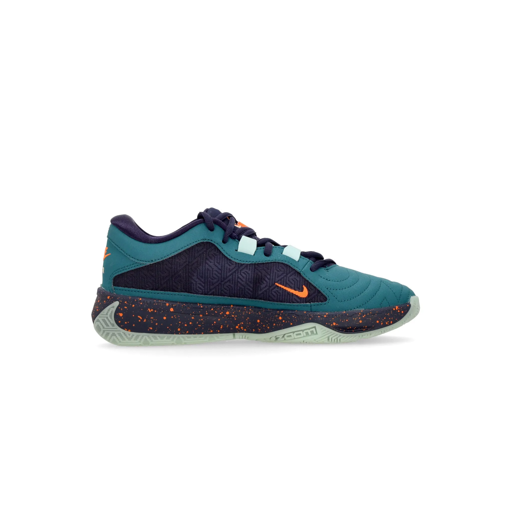 Scarpa Basket Uomo Zoom Freak 5 Geode Teal/purple Ink/total Orange/jade Ice