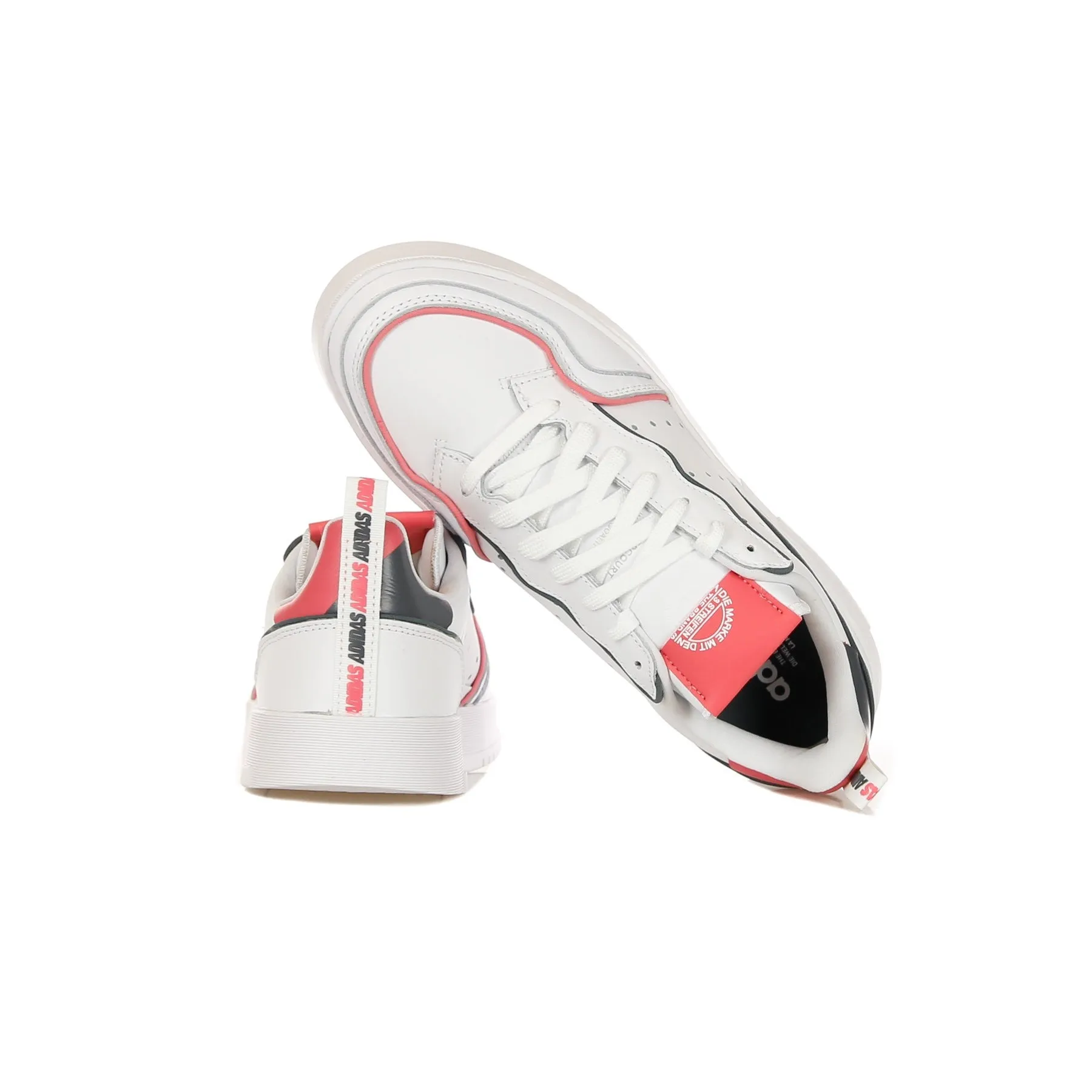 Scarpa Bassa Uomo Supercourt Cloud White/cloud White/hazy Rose