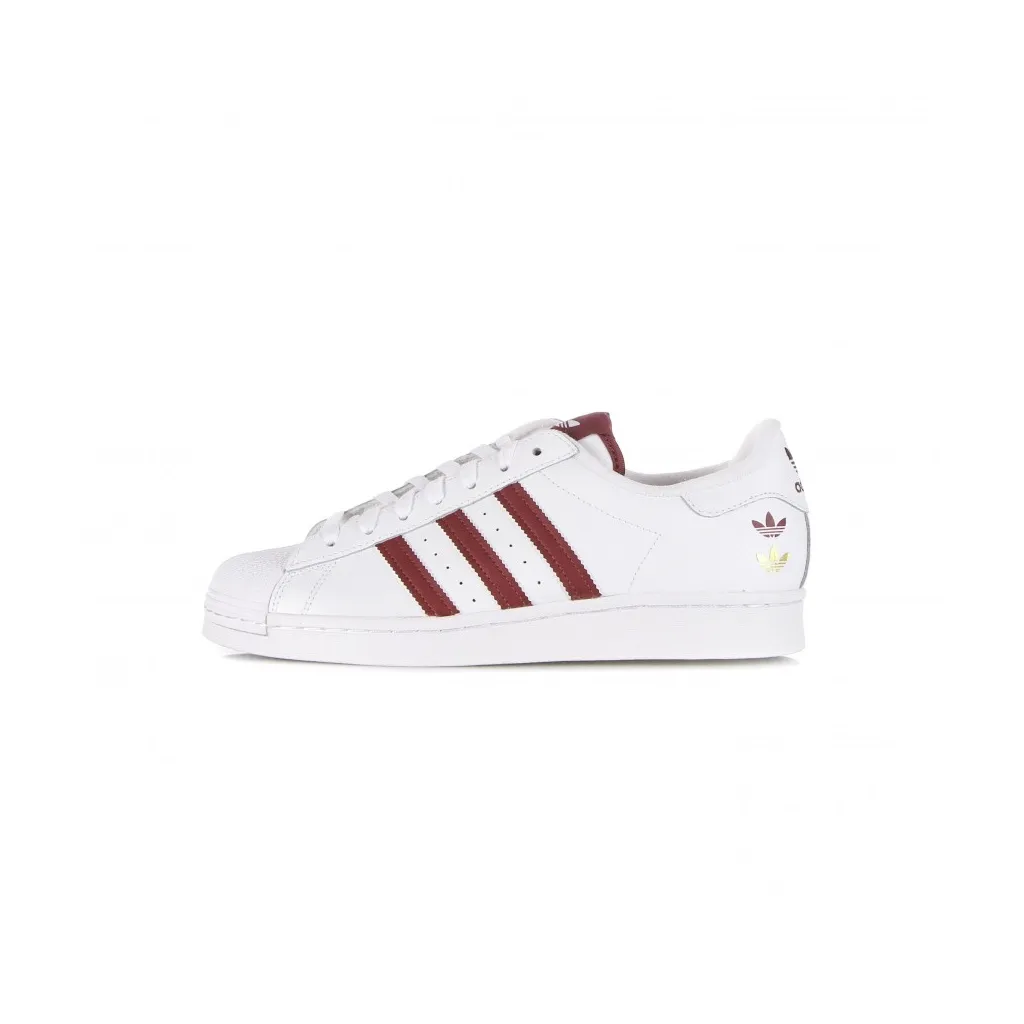 scarpa bassa uomo superstar CLOUD WHITE/QUIET CRIMSON/GOLD FOIL