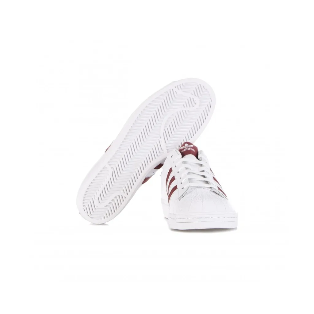 scarpa bassa uomo superstar CLOUD WHITE/QUIET CRIMSON/GOLD FOIL