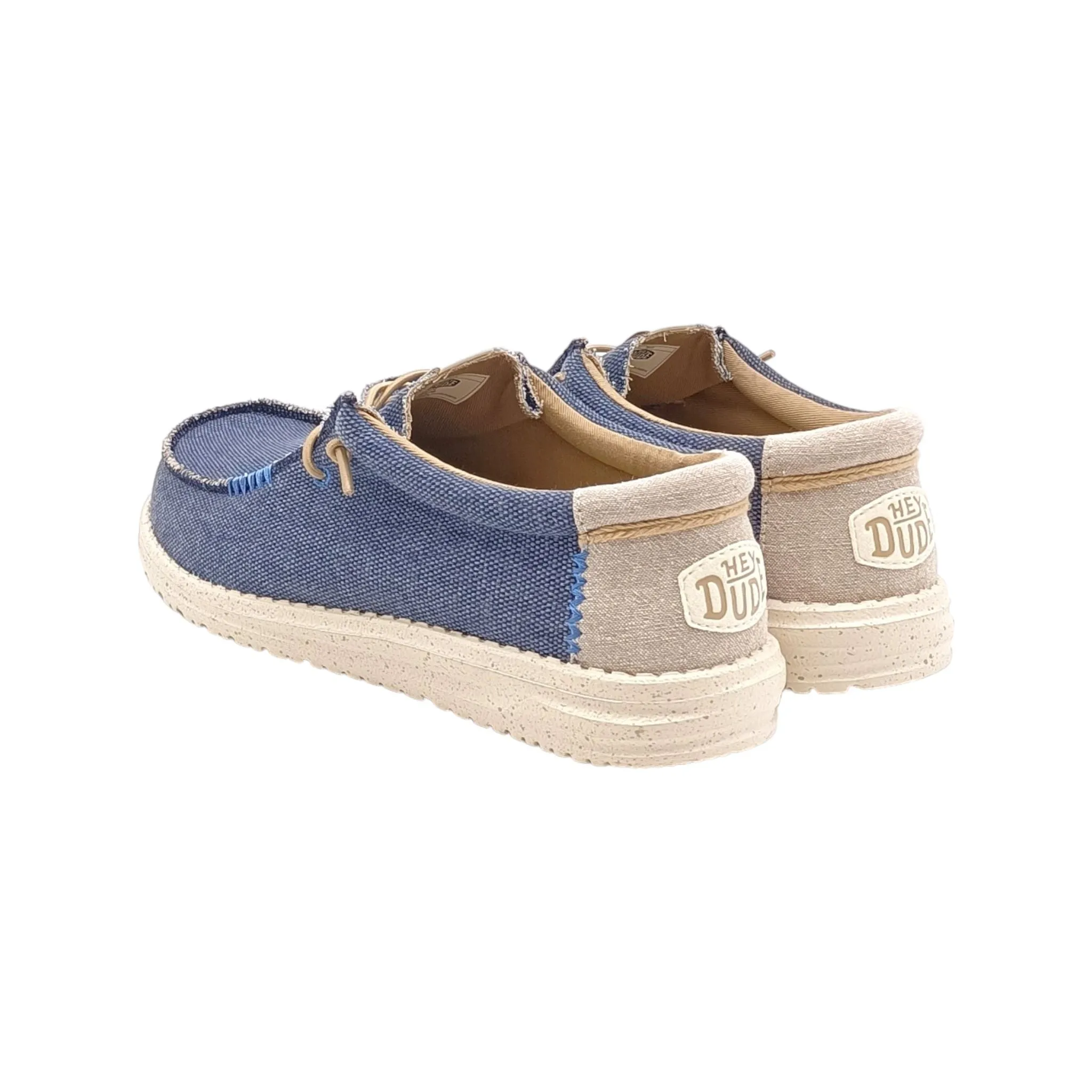 Scarpa Uomo Hey dude Wally coastline jute 40952/410 navy