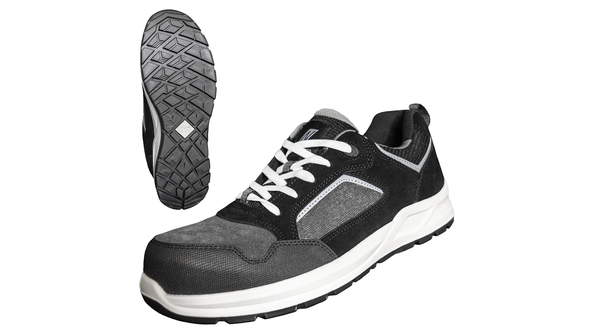 Scarpe antinfortunistiche NITRAS SAFETY 7320, 44  Unisex, con puntale di sicurezza