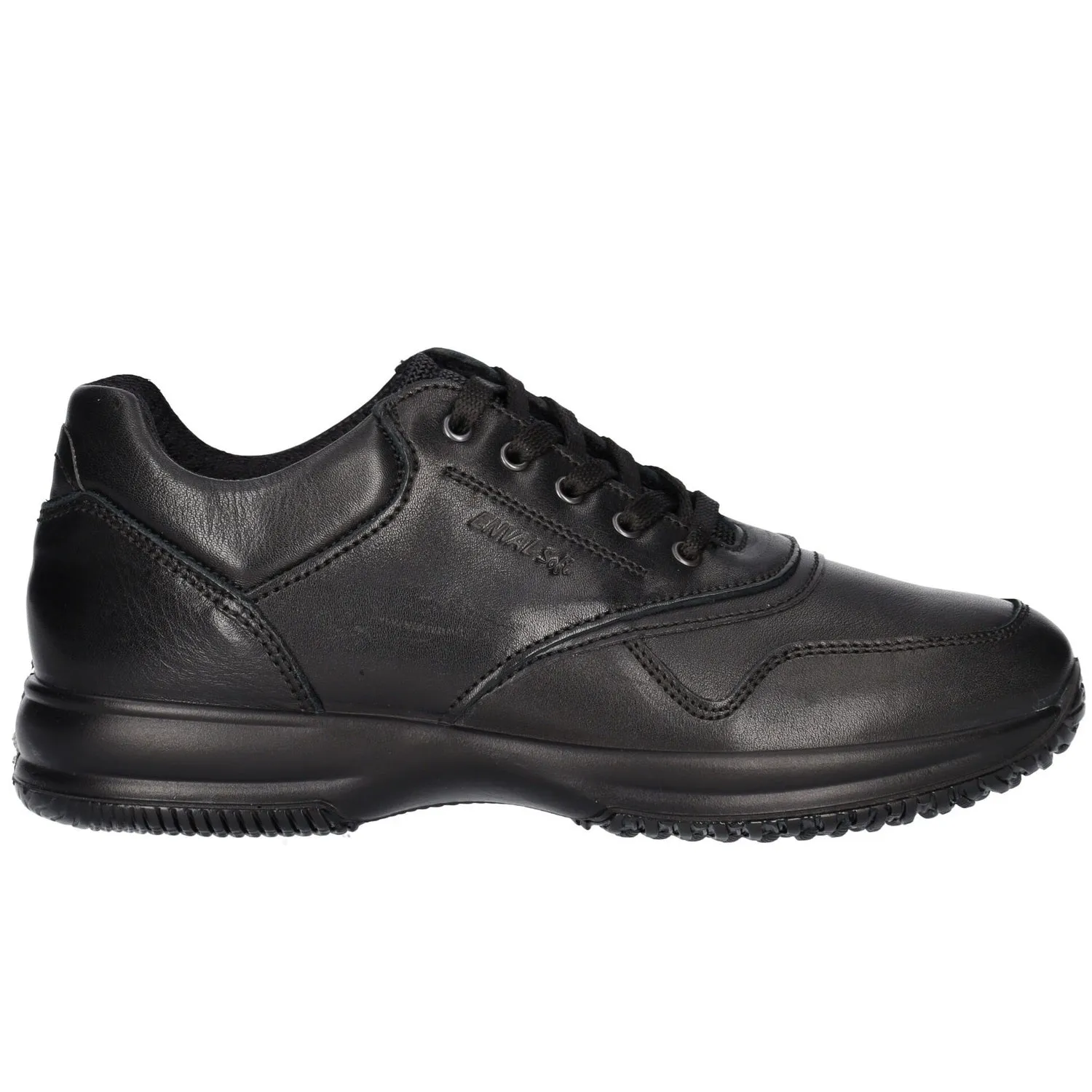 Scarpe classiche da Uomo - ENVAL Art. 3714000 sneakers nero in pelle