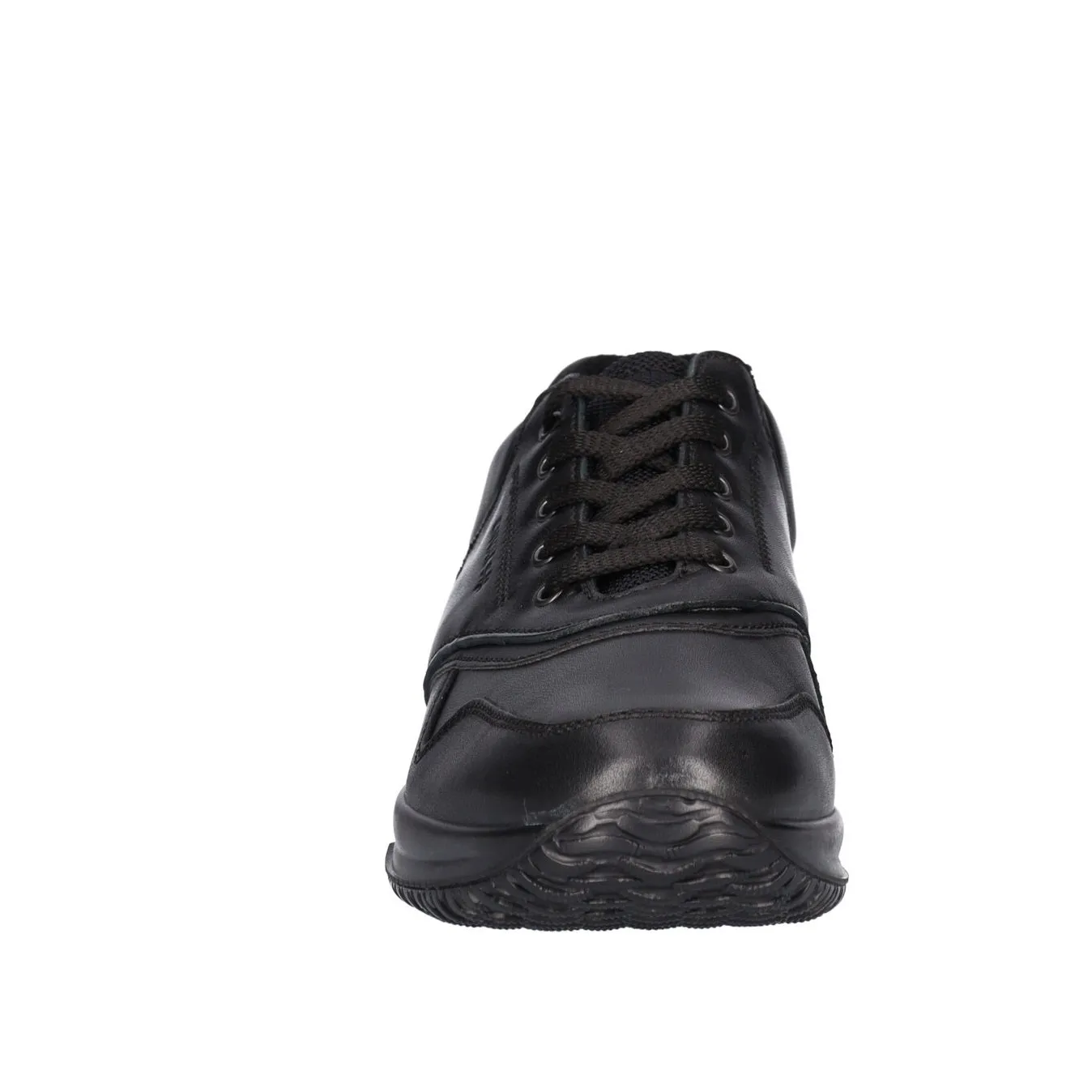 Scarpe classiche da Uomo - ENVAL Art. 3714000 sneakers nero in pelle