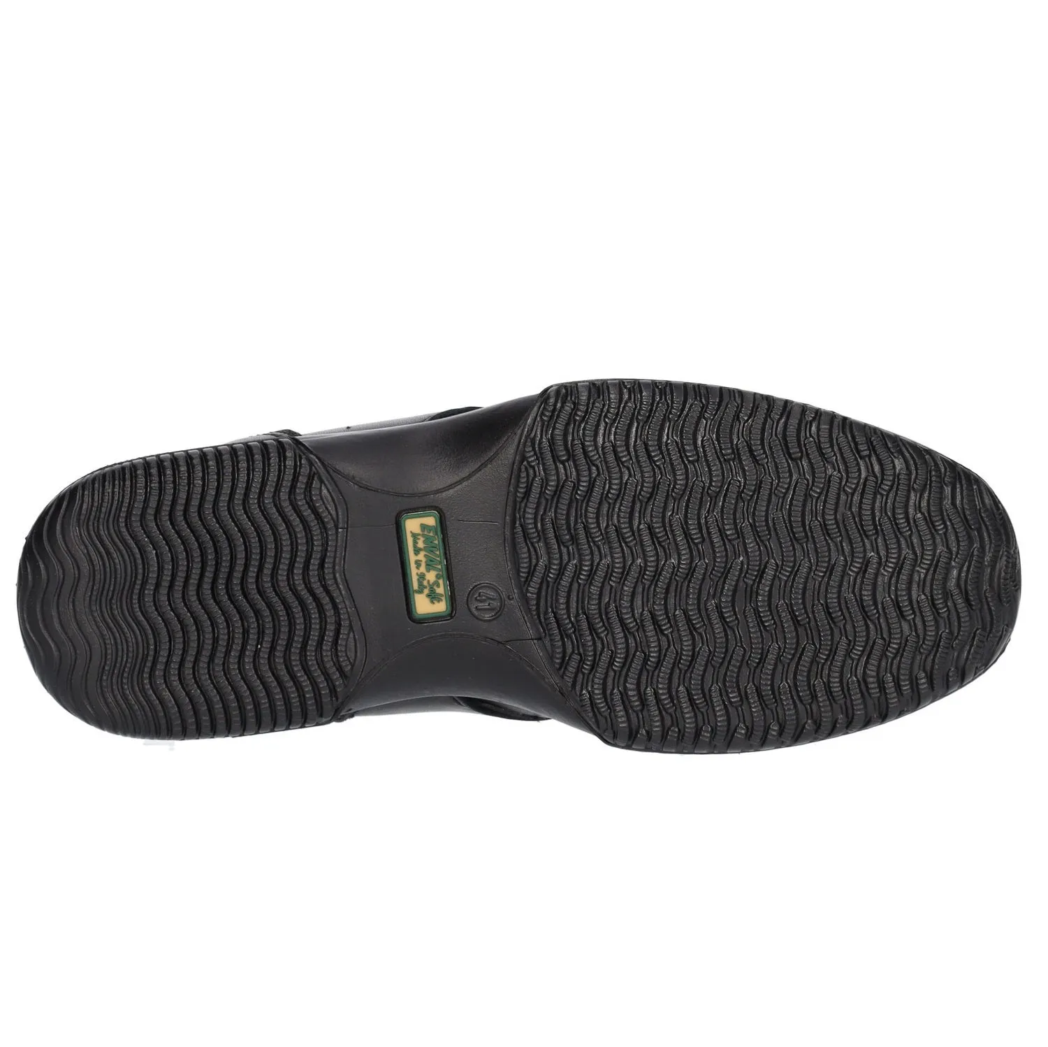 Scarpe classiche da Uomo - ENVAL Art. 3714000 sneakers nero in pelle