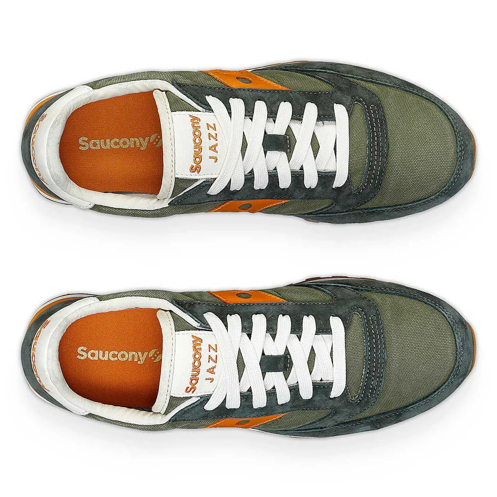 Scarpe Uomo Saucony Sneakers Jazz Original Forest - Orange