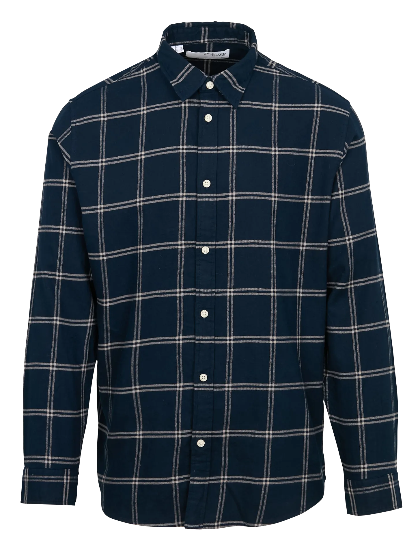  SELECTED   Camicia regular fit collo classico in cotone | Blu