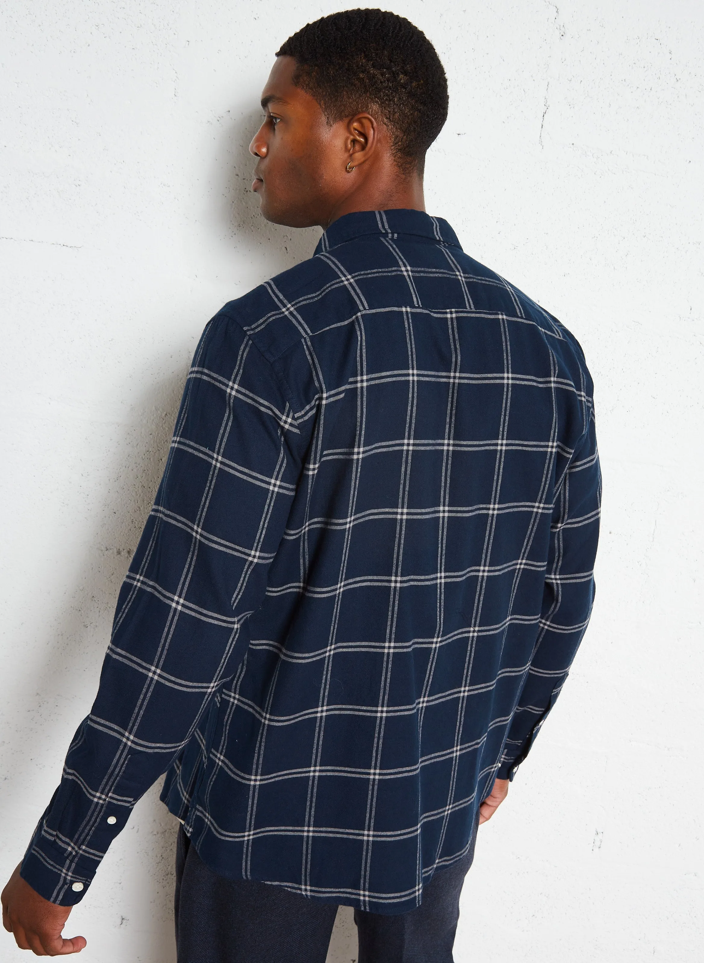  SELECTED   Camicia regular fit collo classico in cotone | Blu