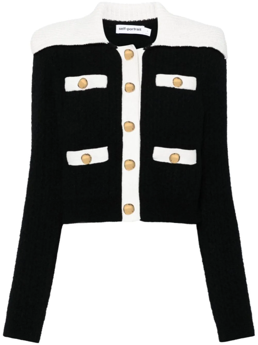   Self-portrait  Cardigan in cachemire  