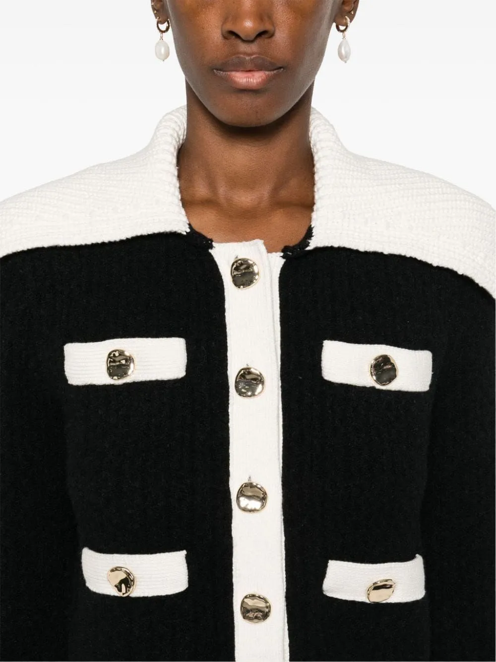   Self-portrait  Cardigan in cachemire  