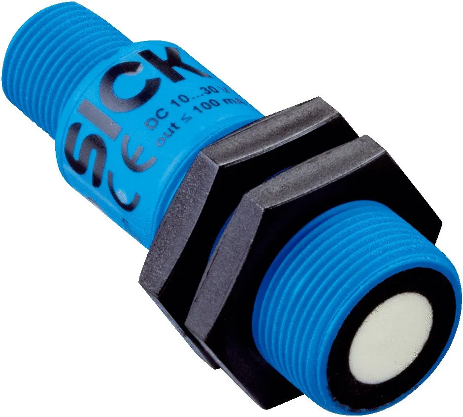 Sensore di prossimità Cilindro filettato SICK, M18, rilevamento 30 mm, 20 → 30 V