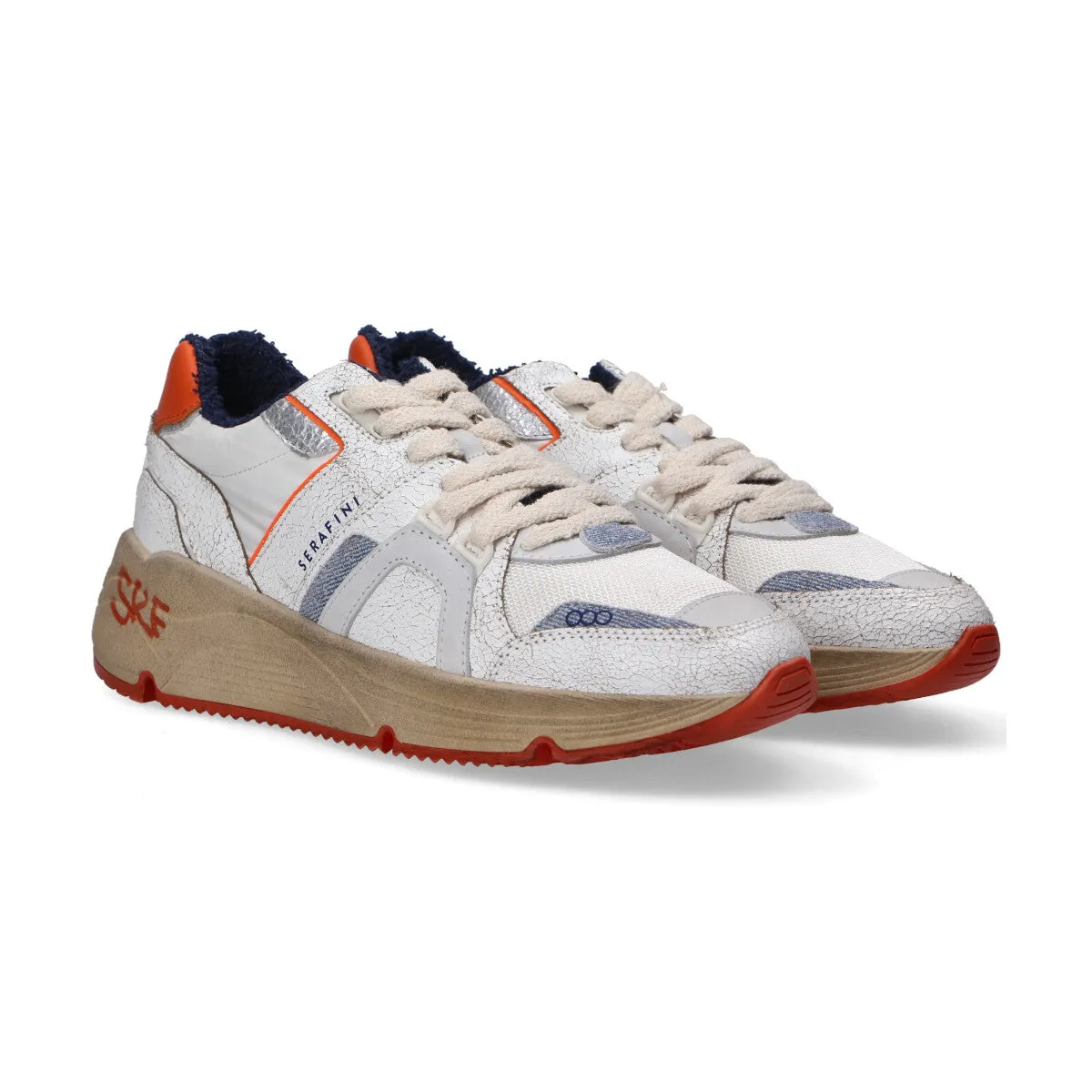 Serafini sneakers Tokyo bianche