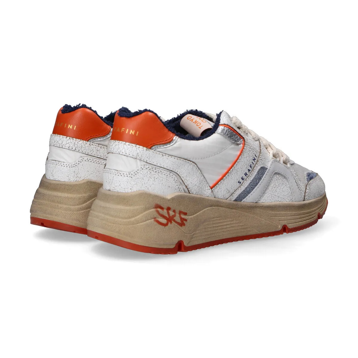 Serafini sneakers Tokyo bianche