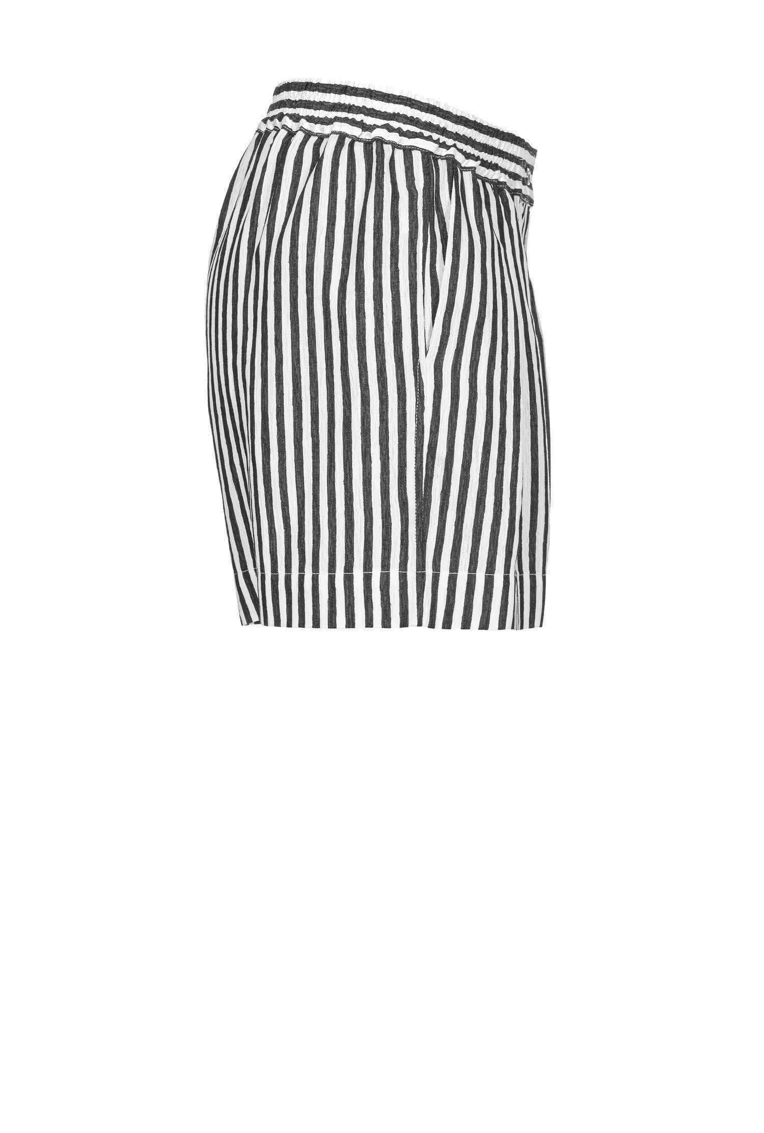 SHORTS "SIBILLA" IN JACQUARD RIGATO