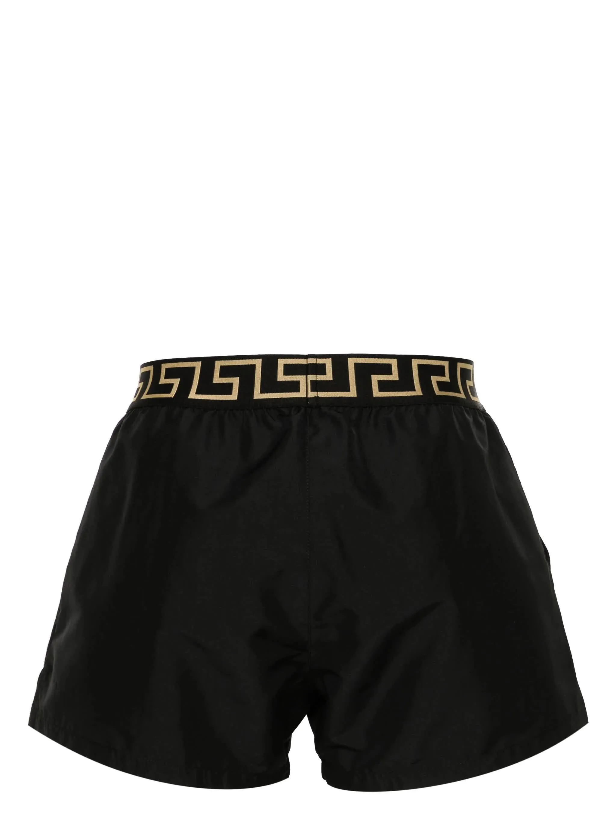 Shorts Versace con bordo greco