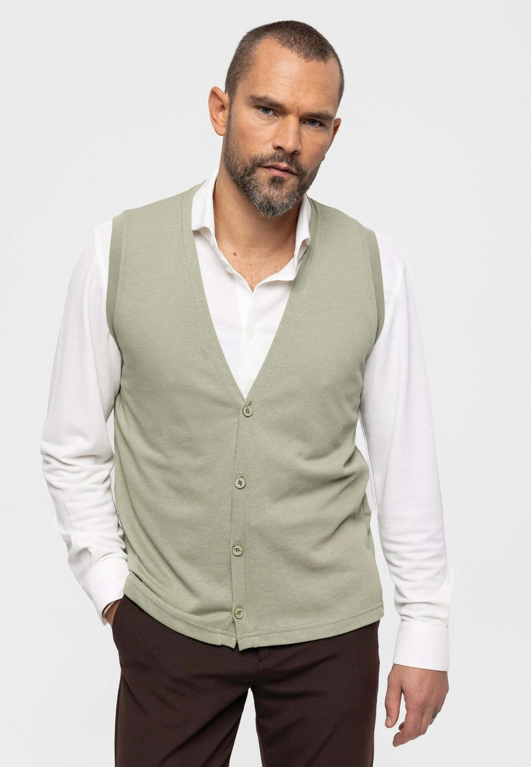 SLEEVELESS  - Cardigan