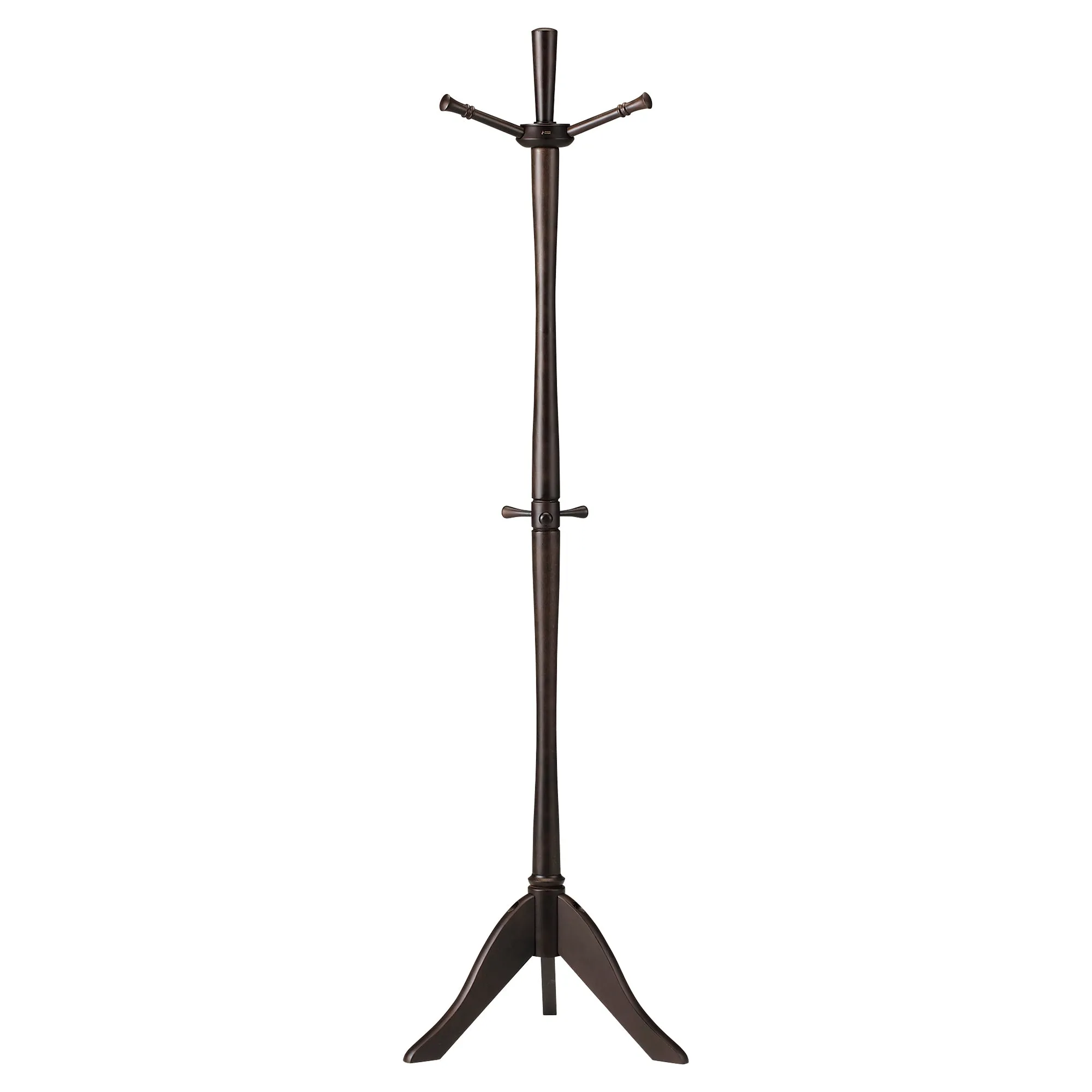 Smoked Brown Beech Wood John Pole Hanger