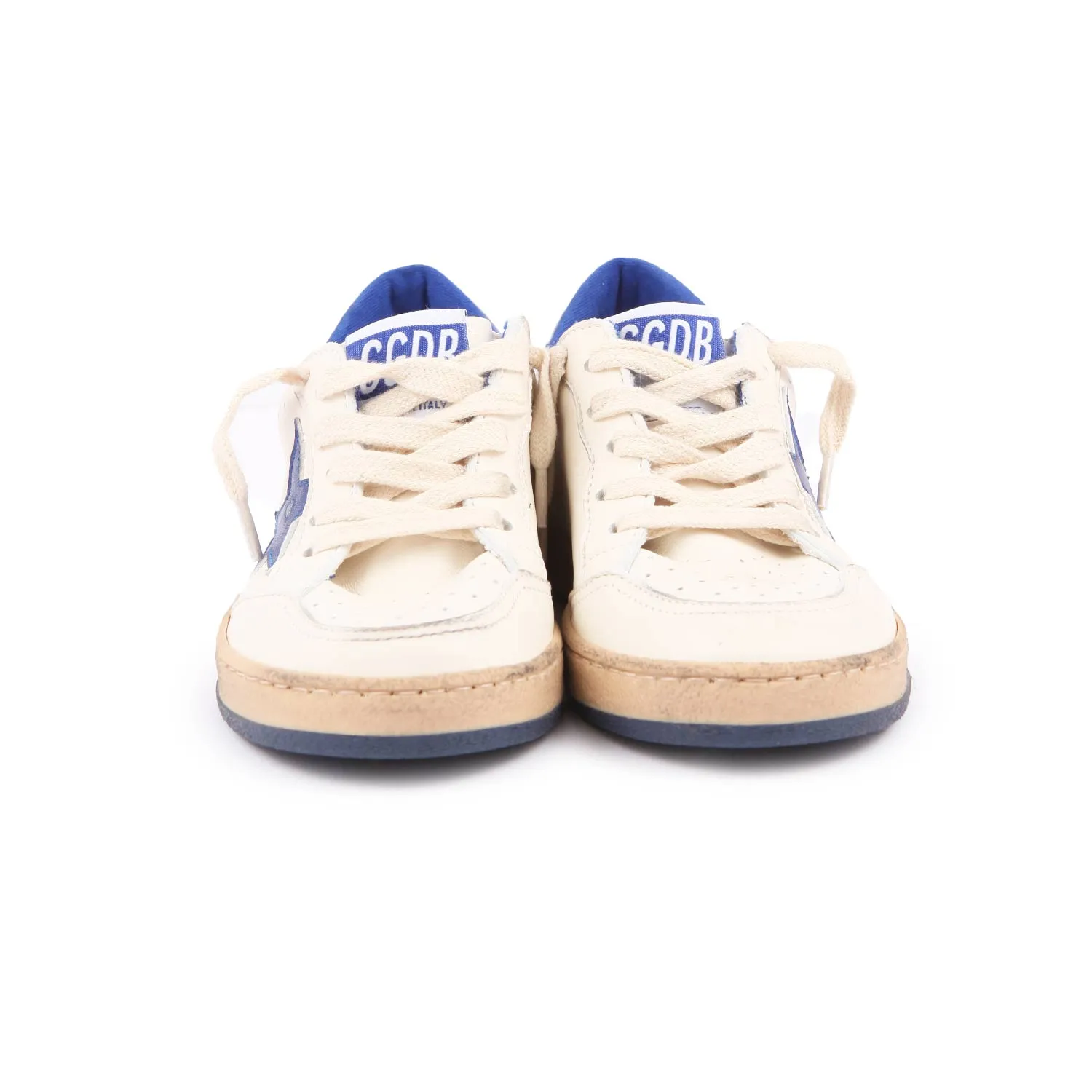 Sneaker Ball Star Unisex Bianca E Blu Junior