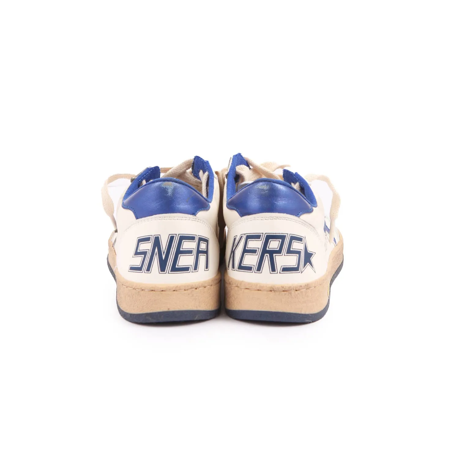 Sneaker Ball Star Unisex Bianca E Blu Junior
