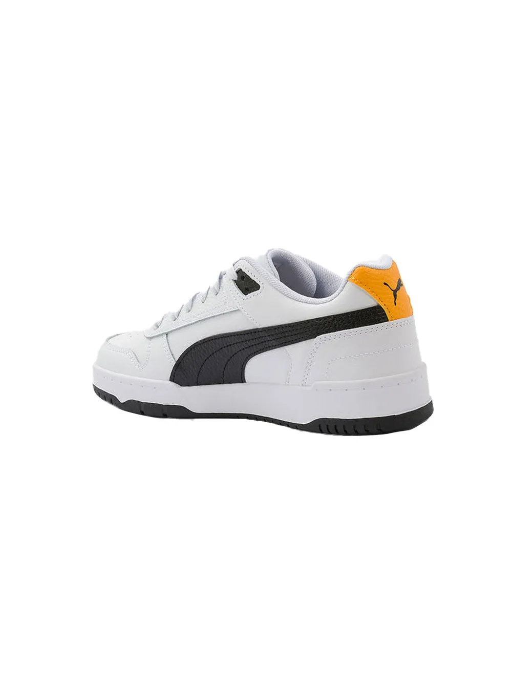 Sneakers Basse PUMA Bambino RBD Game Low Jr,PUMA White-PUMA Bla Bianco