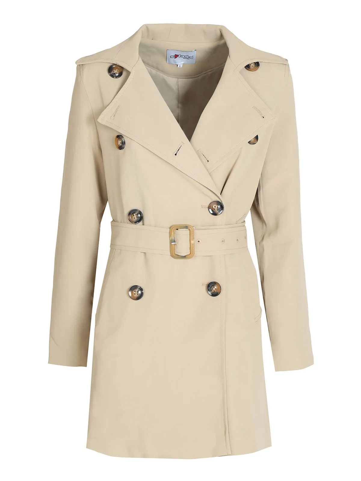 Solada Trench femme double boutonnage