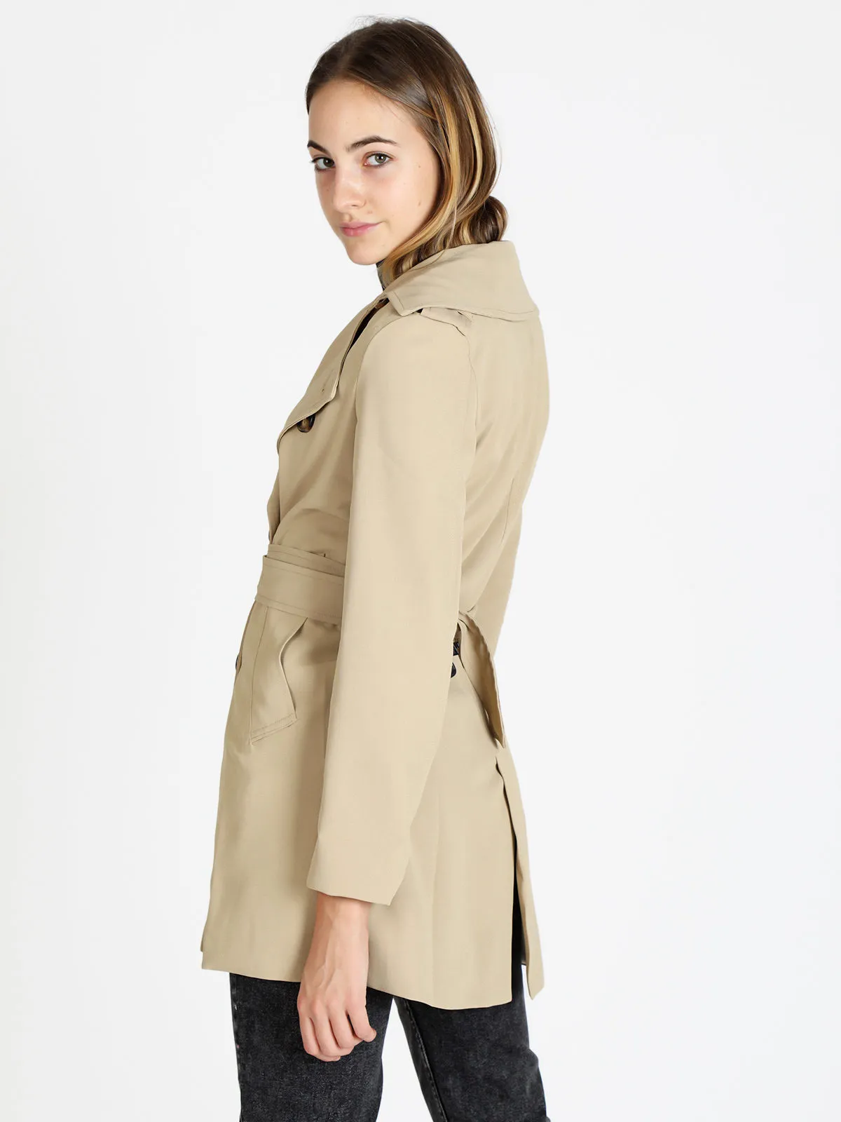 Solada Trench femme double boutonnage