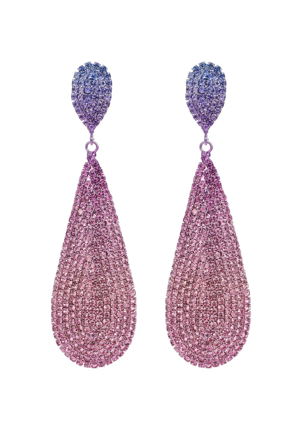 Sparkly Diamantato-tempestato Accessori Orecchini di lusso