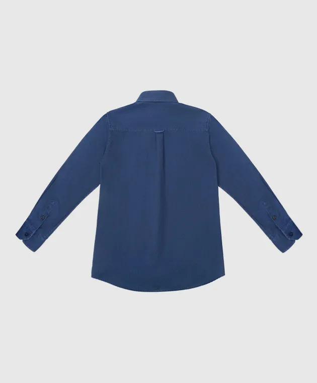Stefano Ricci Maglietta blu scuro per bambini YC002321EX1500