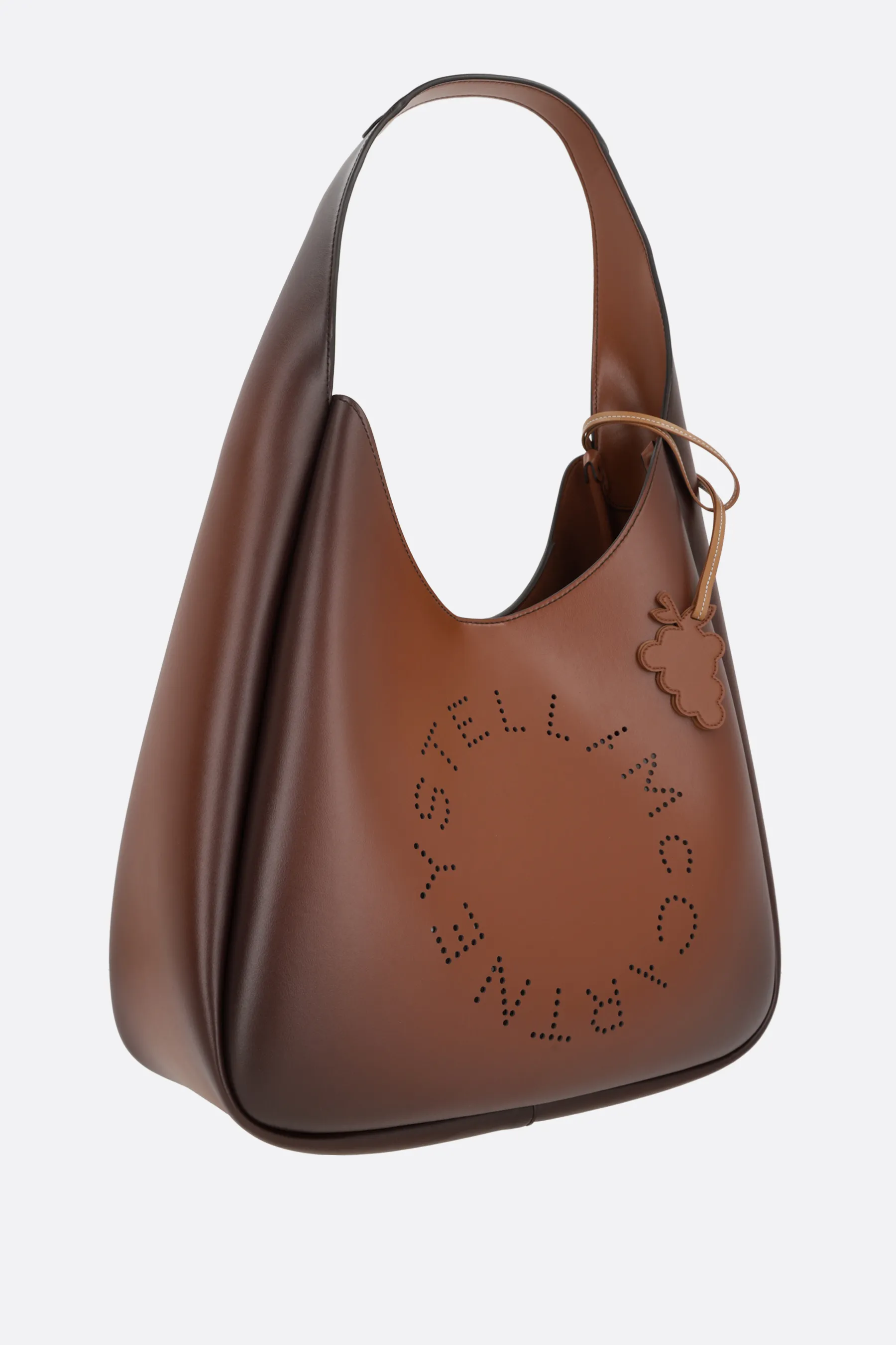  STELLA McCARTNEY borsa hobo Logo in Aged Alter Mat 