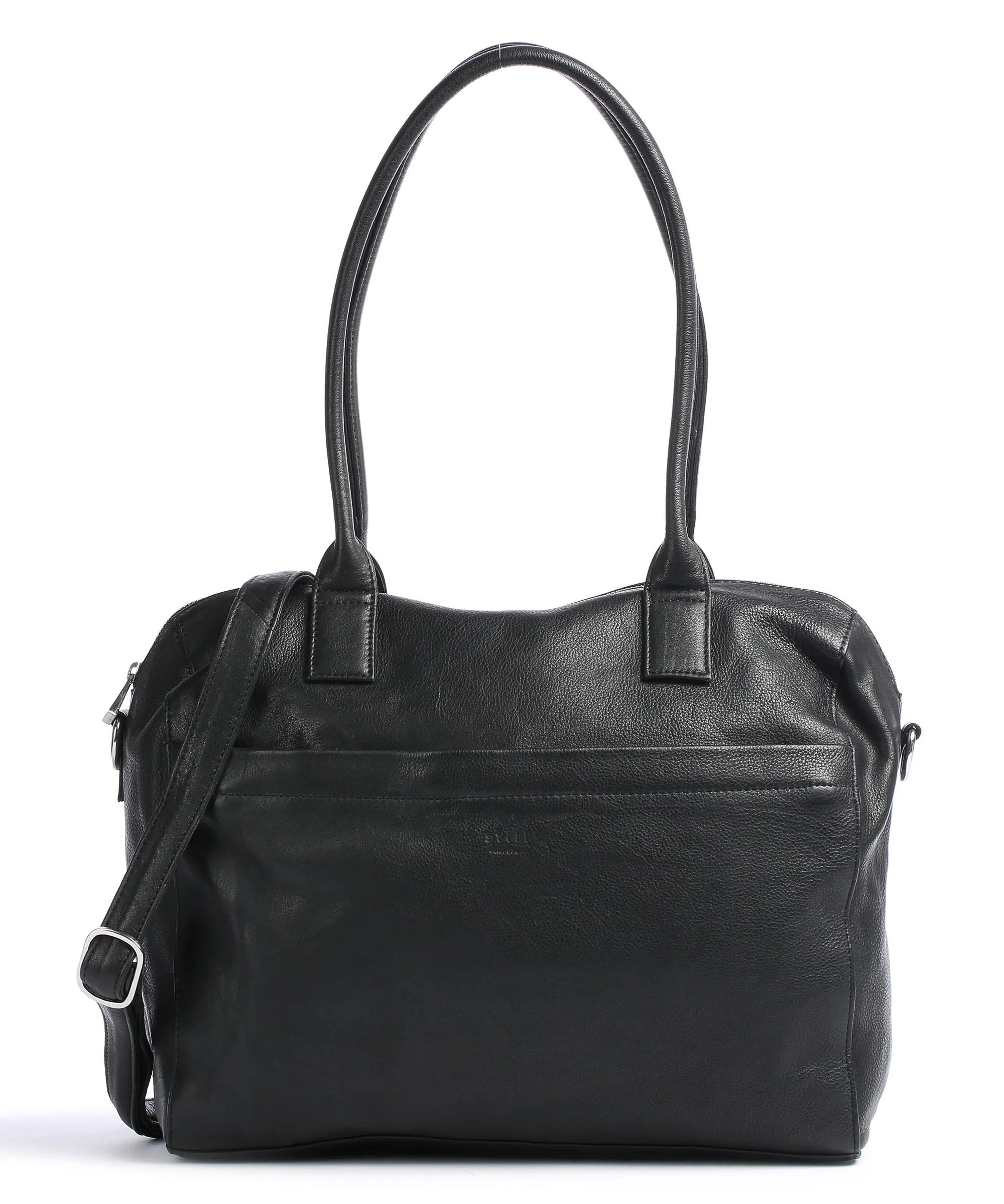  Still Nordic Anouk Anouk Borsa a spalla pelle a grana fine nero  