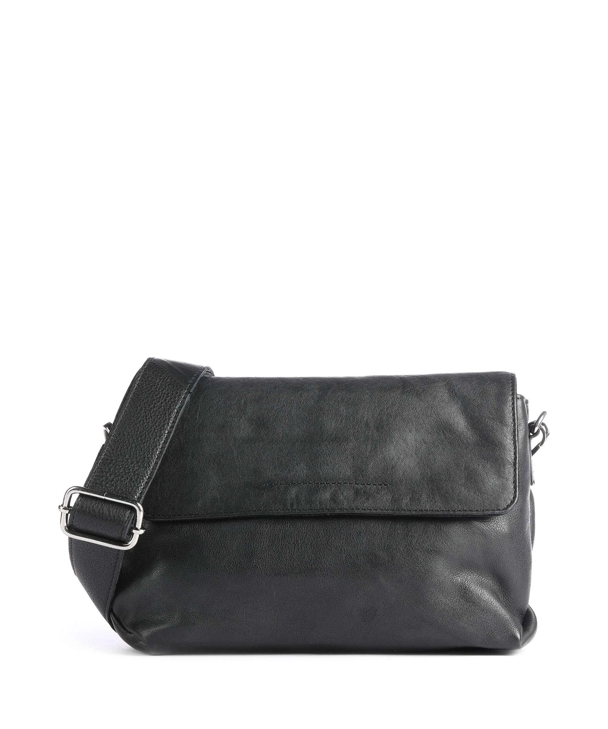  Still Nordic Khloe Khloe Borsa a tracolla pelle a grana fine nero  
