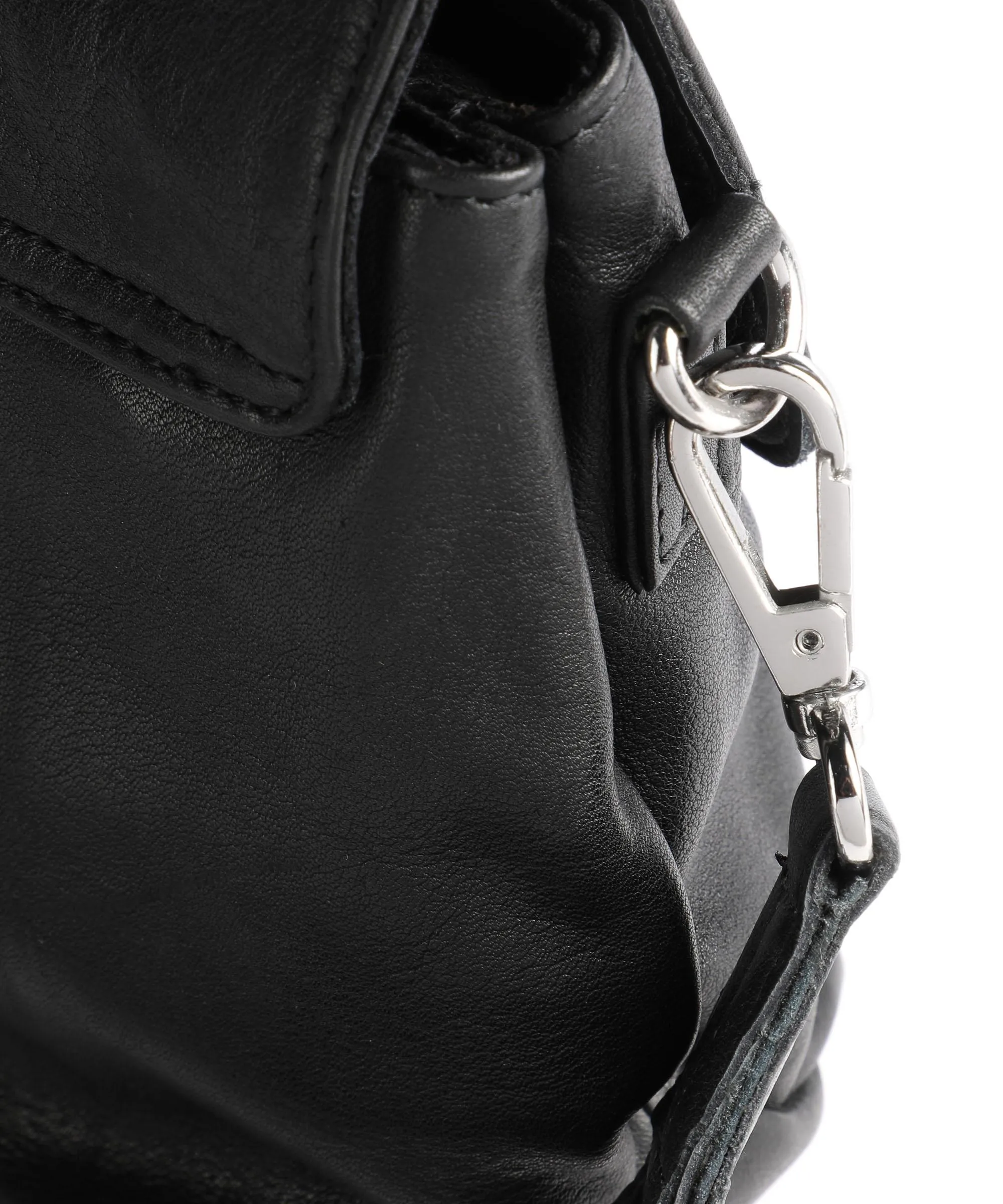  Still Nordic Khloe Khloe Borsa a tracolla pelle a grana fine nero  