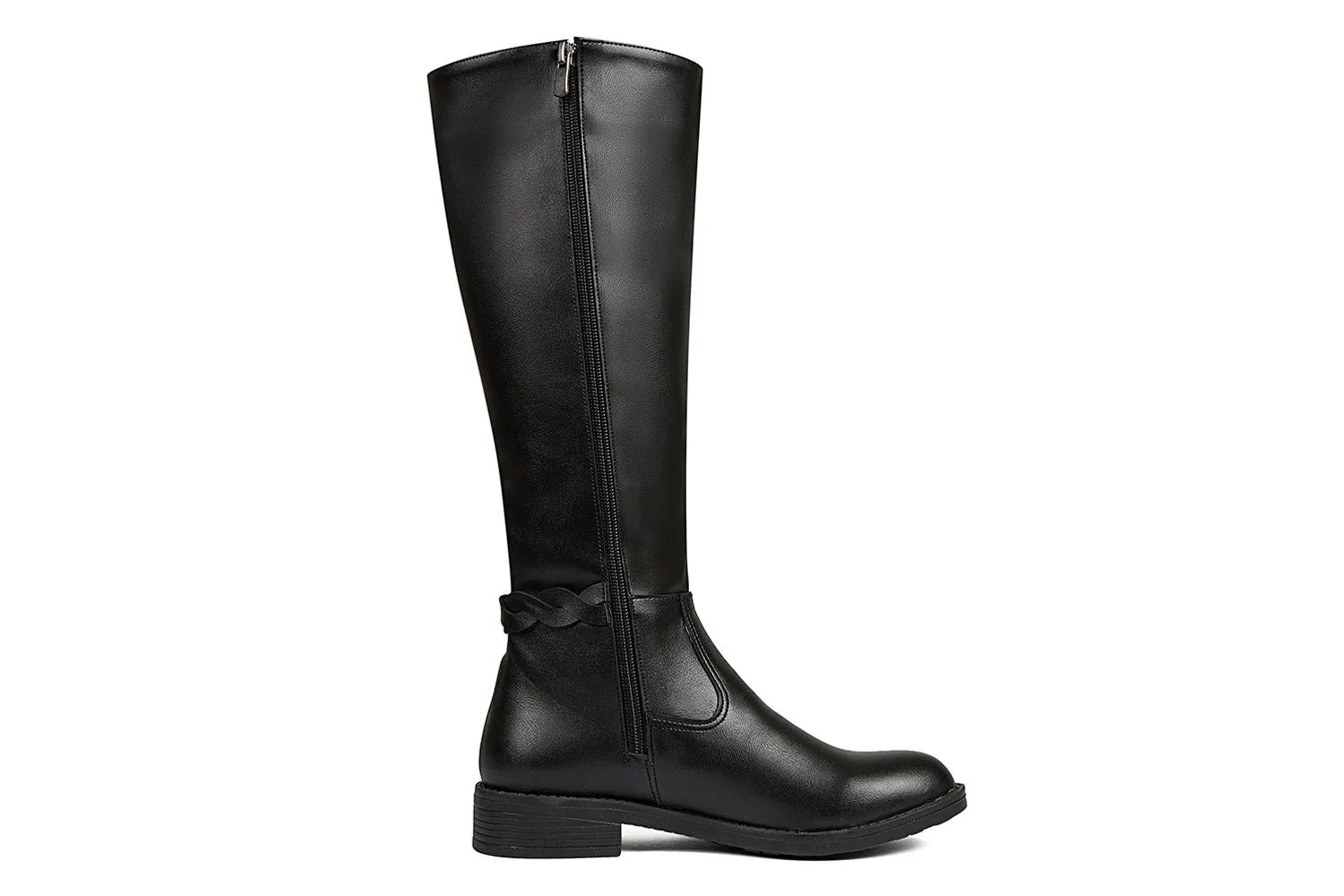 Stivale flat Donna colore Nero
