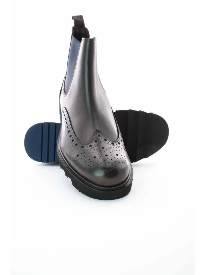 Stivaletti Chelsea Beatles in pelle
