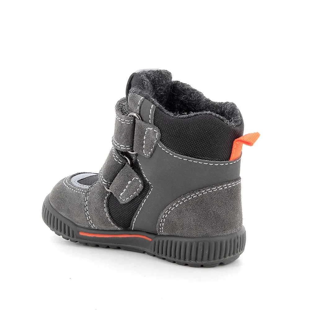 Stivaletti gore-tex da bambino grigio-nero            